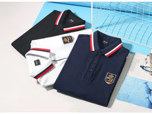 Load image into Gallery viewer, Thick Cotton Embroidered Polo Shirt
