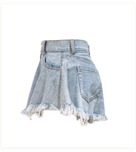 Load image into Gallery viewer, Women Denim Shorts Jeans Summer Beach Clothing Feminino Wide Leg Loose Short Femme Pantalones Cortos Ropa Mujer Fashion Clothes
