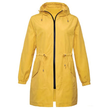 Load image into Gallery viewer, Women Trench Coat New Spring Autumn Jacket Casual Long Sleeve Hooded Mid Long Windbreaker Female Overcoat High-Quality Coats
