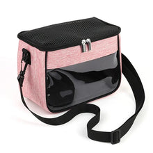 Load image into Gallery viewer, Portable Small Pet Travel Bag Breathable Animal Carrier Bag Rabbit Hamster Hedgehog Ferret Outdoor Inclined Shoulder Bag
