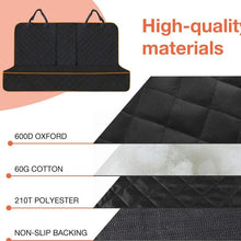 Load image into Gallery viewer, Dog Car Seat Cover Pet Travel Carrier Mattress Waterproof Dog Car Seat Protector With Middle Seat Armrest For Dogs
