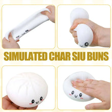 Load image into Gallery viewer, Glitter Dumpling Sensory Squeeze Toy
