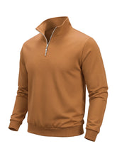 Load image into Gallery viewer, Half Zip Turtleneck Pullover
