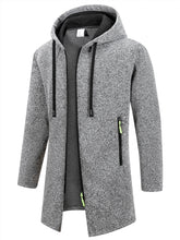 Load image into Gallery viewer, Oversized Streetwear Hooded Zip Jacket
