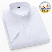 Load image into Gallery viewer, Oxford Cotton Short Sleeve Shirt
