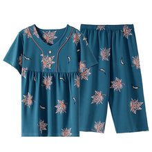 Load image into Gallery viewer, Cotton Cartoon Summer Pajama Set
