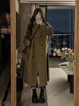 Load image into Gallery viewer, Sweet Double-Breasted Wool Coat
