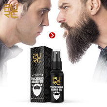 Load image into Gallery viewer, 30ml Natural Beard Care Serum for Men, Hydrates Repairs Beard Roots Styling Care Nourishing Soft Shine Beard &amp; Moustache Spray
