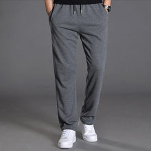 Load image into Gallery viewer, Spring Autumn Joggers Men Jogging Sweatpants Sportswear Knit Tracksuit Sports Pants Trousers Oversize Wide Leg Clothing
