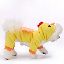 Load image into Gallery viewer, Yellow Chicken Pet Holiday Costume
