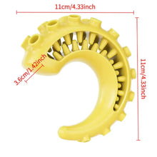 Load image into Gallery viewer, Dog Teething Toy Chew Stick Bite Resistant Fun Leak Proof Food Toy Pet Teether Cleaner Stick
