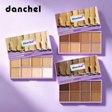 Load image into Gallery viewer, 8 Shade Soft Matte Cream Concealer Palette Full Coverage Fade Dark Circles Blemishes Waterproof Long Lasting Oil Control Makeup
