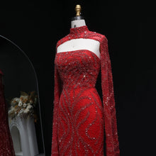 Load image into Gallery viewer, Sharon Said 2026 Luxury Evening Party Gowns Women' s Wedding Prom Dresses with Flowing Sleeves Elegant Mermaid SS663 Customized
