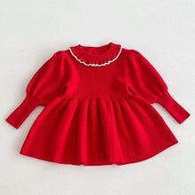 Load image into Gallery viewer, Knitted Princess Party Girls Dress
