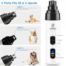 Load image into Gallery viewer, Dog Nail Grinders Painless USB Charging  Rechargeable Pet Nail Clippers Quiet Electric Dog Cat Paws Nail Grooming Trimmer Tools
