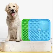 Load image into Gallery viewer, Pet Lick Silicone Mat Dogs Pet Slow Food Plate for Dog Bathing Distraction Silicone Dog Sucker Food Training Dog Feeder Supplies

