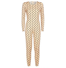 Load image into Gallery viewer, Women Jumpsuit Y2K Streetwear Moon Print Jumpsuit Elastic Long Sleeve Round Neck Autumn Sexy Fashion Bodysuit
