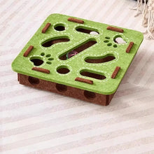 Load image into Gallery viewer, Cat Puzzle Toy Felt Puzzle Box Cat Exercise Toy With Ball Indoor Sports Entertainment Hunting Cat Toys For Indoor Cats
