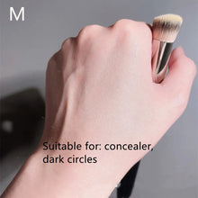Load image into Gallery viewer, Makeup Brushes Foundation Concealer Angled Seamless Cover Synthetic Dark Circle Liquid Cream Cosmetics Contour Brush Beauty Tool
