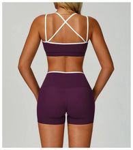 Load image into Gallery viewer, Sport Bras Women Breathable Sports Bra Shockproof Fitness Tops Push Up Gym Crop Top Brassiere Gym Workout Top Seamless Yoga Bra
