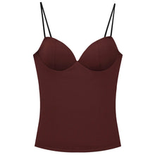 Load image into Gallery viewer, Women's Tops Bustier Corset Crop Slip Top Women Bodycon Backless Sexy Tops 2026New Brown Black Gray Camisole Vest Female Fashion
