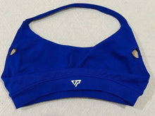 Load image into Gallery viewer, KEEP THAT PUMP Strappy Sports Bra With Logo High Support Womens Yoga Seamless Workout Top Elasticity Fitness Running Gym Bras
