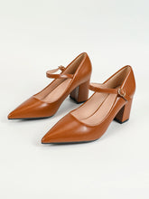 Load image into Gallery viewer, Women Mary Jane Slingback Pumps
