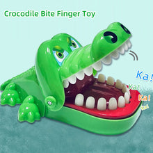 Load image into Gallery viewer, Crocodile Teeth Toys Alligator Biting Finger Dentist Classic Family Games Party Pranks Children's Lucky Game Decompression Toy
