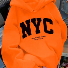 Load image into Gallery viewer, New York Team Navy Blue Zip Hoodie (Fall/Winter)
