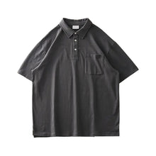 Load image into Gallery viewer, Heavyweight Cotton Pocket Summer Polo
