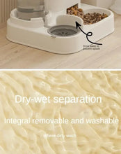 Load image into Gallery viewer, Automatic Feeder Dog Cat Food Bowl With Water Fountain Large Capacity Pet Food Storage Dispenser Container Puppy Pet Accessories
