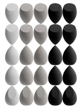 Load image into Gallery viewer, 25 Beauty Eggs (Makeup Sponges), Foundation Makeup Mixed Beauty Sponges, Flawless Application for Liquid, Cream and Powder, Multi-Color Makeup
