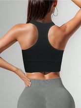 Load image into Gallery viewer, Sports Bras Workout Training Brassiere Seamless Removable Padding Bralette Summer Gym Crop Tops Outdoor Casual
