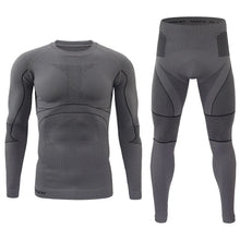 Load image into Gallery viewer, Men Sport Thermal Underwear Suits Outdoor Cycling Compression Sportswear Quick Dry Breathable Clothes Fitness Running Tracksuits
