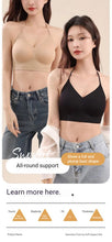 Load image into Gallery viewer, High Elastic Sports Bra 3 Ways Wearing Cross Back Wireless Padded Brassiere Breathable Invisible Yoga Fitness Workout Lingerie
