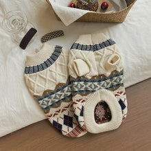 Load image into Gallery viewer, Dog Clothes Pet Sweater Knitted Pullovers Sweaters for Small Medium Dogs Chihuahua Puppy Pet Sweater Yorkshire Pure Dog Sweaters
