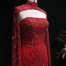 Load image into Gallery viewer, Sharon Said 2026 Luxury Evening Party Gowns Women' s Wedding Prom Dresses with Flowing Sleeves Elegant Mermaid SS663 Customized
