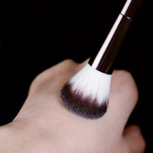 Load image into Gallery viewer, Makeup brush, powder brush, blush brush, loose powder brush, exquisite professional metal handle, double-head design, with box
