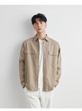 Load image into Gallery viewer, Vintage Cotton Workwear Shirt Men
