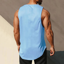 Load image into Gallery viewer, Men's Clothing Bodybuilding Gym T-shirts for Men Basketball Man Sleeveless Shirt T-shirt Vest Summer Clothes Tops Tees
