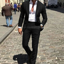 Load image into Gallery viewer, Classic Slim Fit Two Piece Suit
