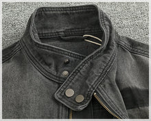 Load image into Gallery viewer, Washed Cargo Denim Jacket
