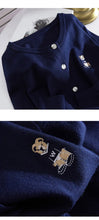 Load image into Gallery viewer, Korean V Neck Knit Cardigan
