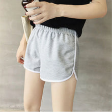 Load image into Gallery viewer, Summer Men and Women casual loose straight shorts lady stylish thin breathable wide leg gym short pants Women yoga Shorts

