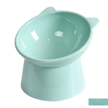 Load image into Gallery viewer, Pet Bowl Large Capacity Cats Bowls Oblique Mouth Cute Cartoon Cat Shape Cat Dog Food Dispenser Pet Feeder Pets Supplies
