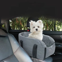 Load image into Gallery viewer, Safe Travel Pet Car Seat with Detachable Armrest Pillow Lift Seat Safety Buckle and Central Control Fo Dogs Cats Pet Supplies
