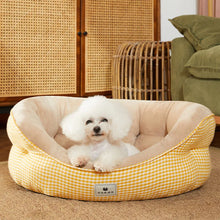 Load image into Gallery viewer, All-Season Convertible Pet Bed - Thermal Pet Sofa Mat for Teddy Dogs &amp; Small Breeds Plush Cushion Soft Cat Bed Sofa
