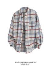 Load image into Gallery viewer, Plaid Casual Autumn Long Shirt
