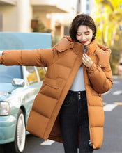 Load image into Gallery viewer, Warm Hooded Winter Padded Jacket
