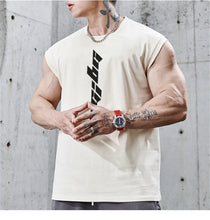 Load image into Gallery viewer, NEW Bodybuilding Sports Tank Tops Men Gyms Fitness Workout Sleeveless Shirt Male Summer Loose Undershirt Running men Vest
